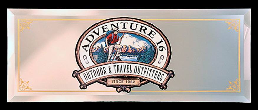 Adventure 16 Custom Sign