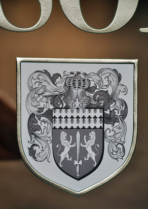Custom Family Crest Sign