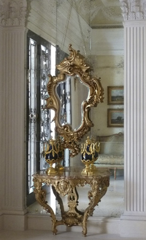 Antique Gold Mirror