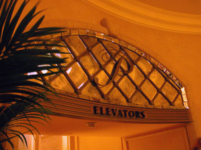 Palazzo Resort Hotel Beveled  Mirror