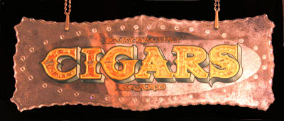 Cigar Bar Mirror