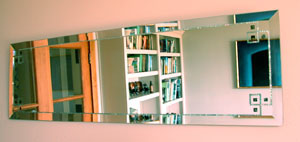 Custom made inlayed Mirror