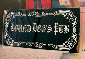 Personalized Bar Sign - Hound Dog's Pub