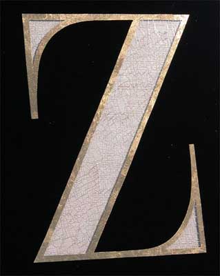 Gold Leaf Lettering