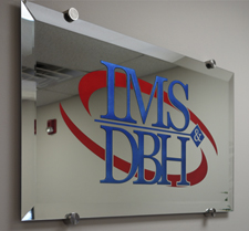 Advertising Mirror Signs