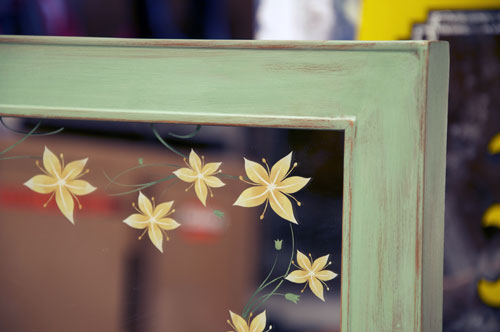 Etched Mirror Detail