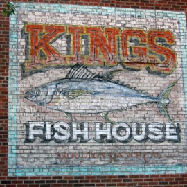 King's Fish House Sign