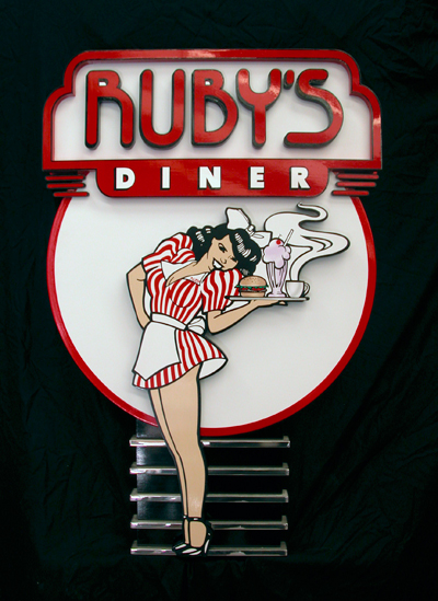 Ruby's Diner Sign