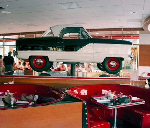 Rubys Diner Signs