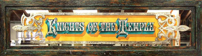 Knights Of The Temple Sign