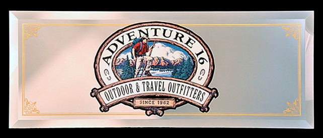Adventure 16 Custom Sign