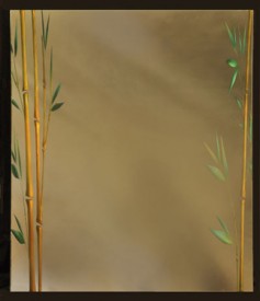 Custom Bamboo Mirror